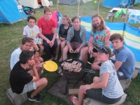 Barbecue au Camp Aventure